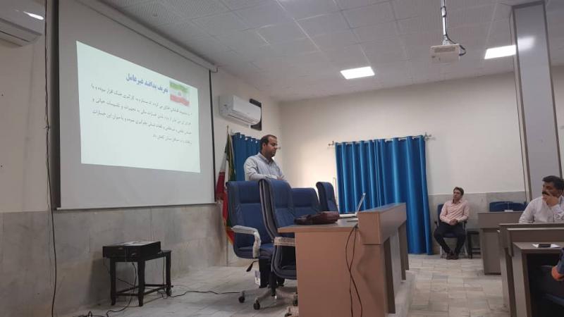 دوره آموزشی پدافند غیرعامل در شهرستان صحنه برگزار شد
