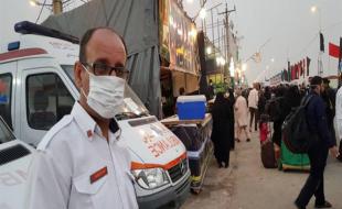  بهره مندی ۶۷۰۰ زائر اربعین از خدمات اورژانس کرمانشاه 