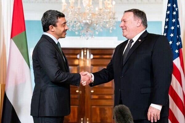 گفتگوی وزیران خارجه آمریکا و امارات درباره ایران 