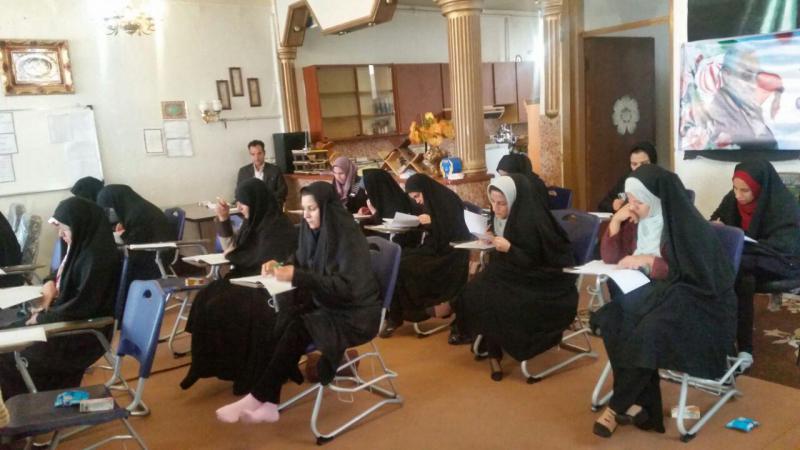 هجدهمین دوره آزمون سراسری قرآن کریم درهه مبارک فجر برگزار شد + عکس