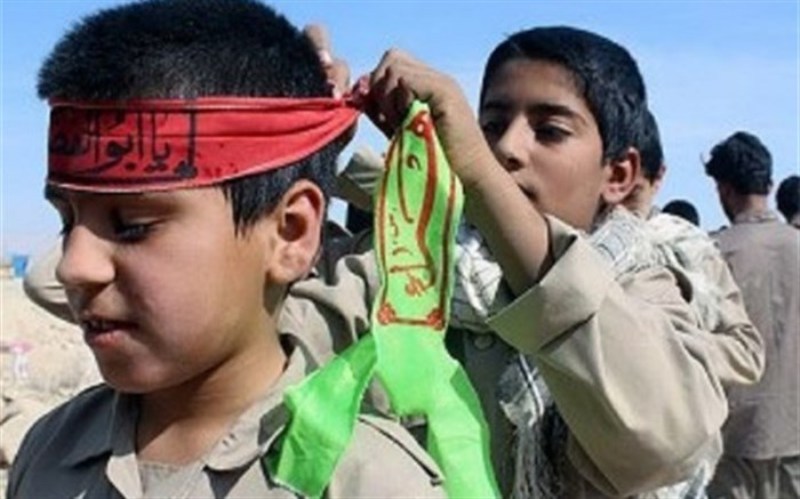 بزرگداشت 9 شهید دانش‌آموز شهرستان صحنه