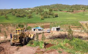 رفع تصرف ۶۰۰۰ مترمربع از اراضی ملی کرمانشاه 