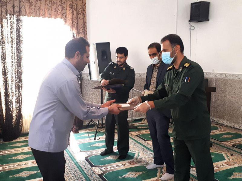 مراسم تجلیل از فعالان گروه های جهادی بسیج در صحنه برگزار شد + تصویر