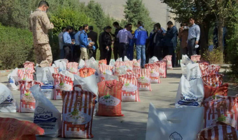  "شیفت ایثار" و "دستهای یاریگر" در کارخانه سیمان کرمانشاه اجرا شد