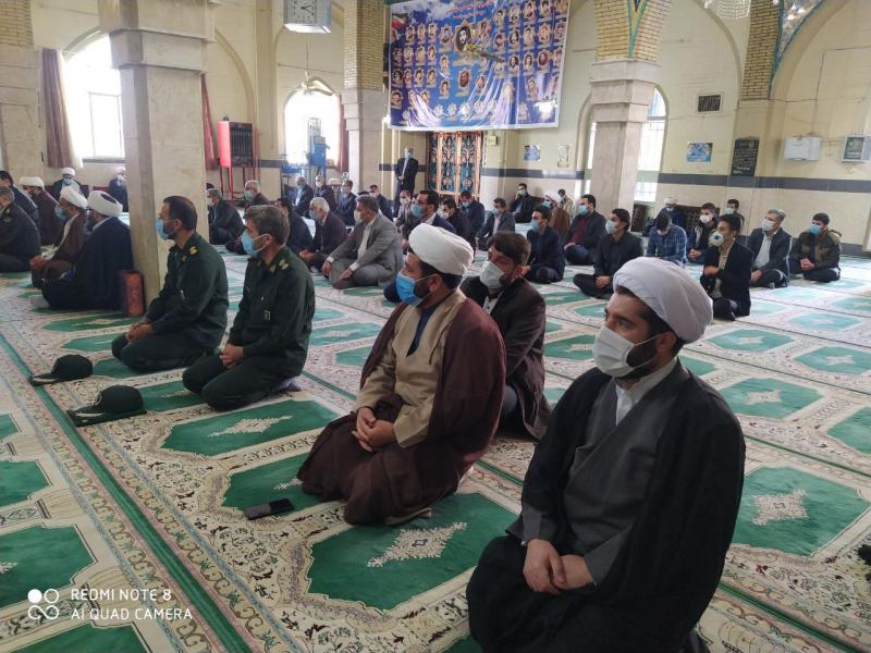 مراسم تکریم و معارفه امام جمعه شهرستان صحنه برگزار شد