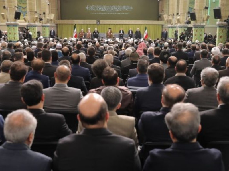 دیدار مسئولان نظام با رهبر معظم انقلاب