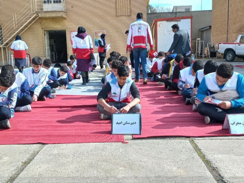 برگزاری آزمون دادرس در شهرستان صحنه