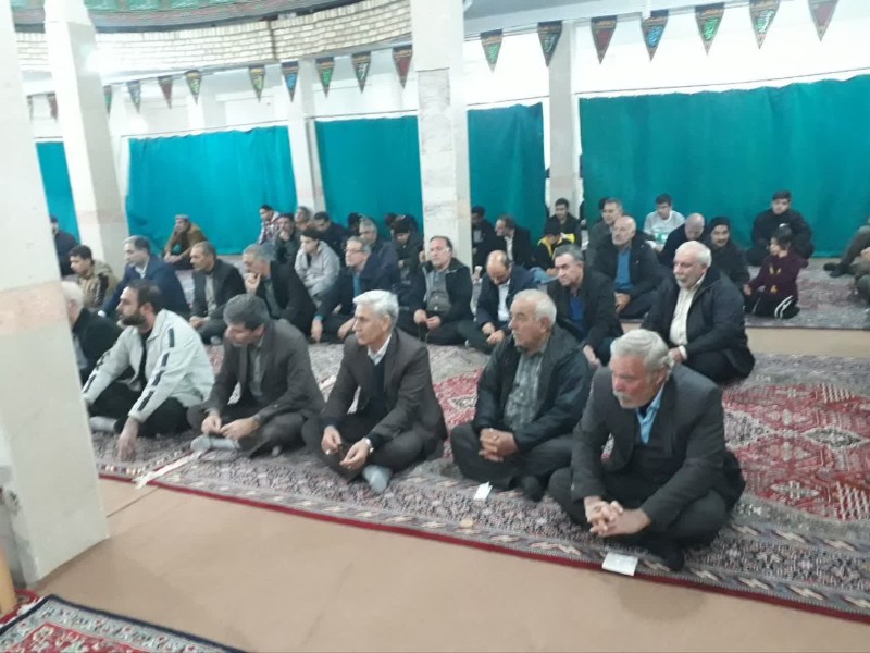 مراسم سی و نهمین سالگرد شهید صید علی ترکاشوند در صحنه