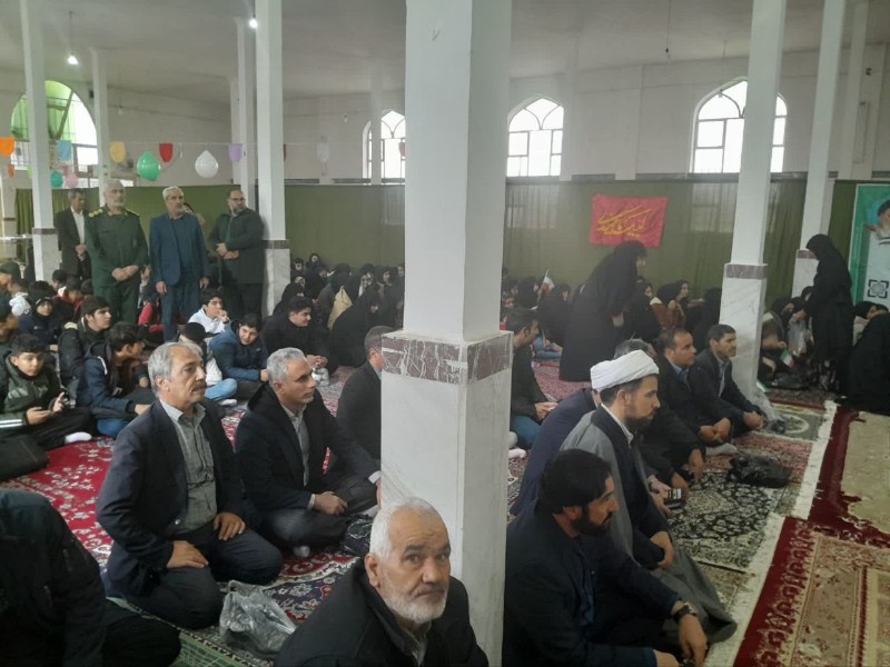 برگزاری مراسم جشن نیمه  شعبان  و جشن انقلاب در بخش دینور شهرستان صحنه