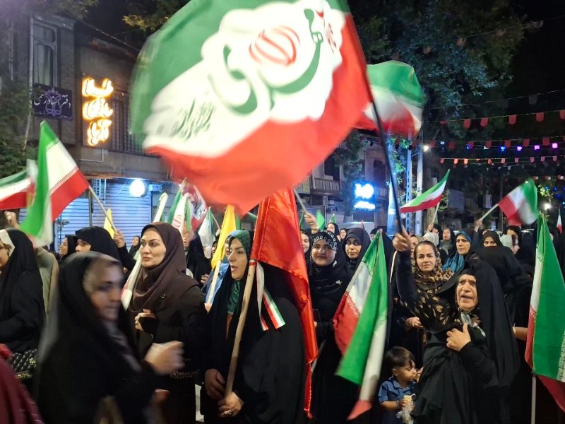 نود و ششمین حضور مردمی شهرستان صحنه